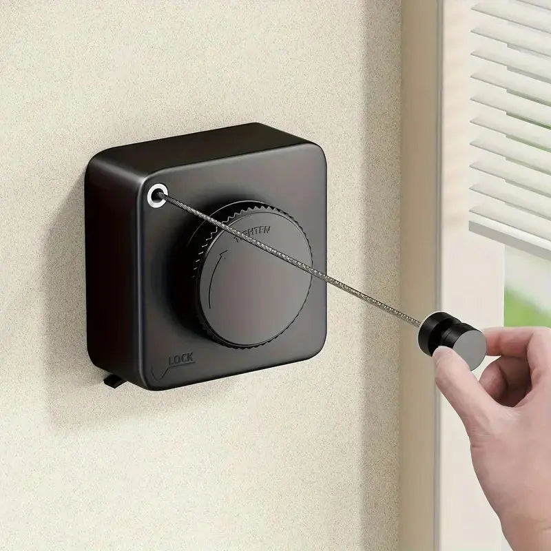 15.1ft Heavy-Duty Retractable Clothesline 40LB 👕🧺