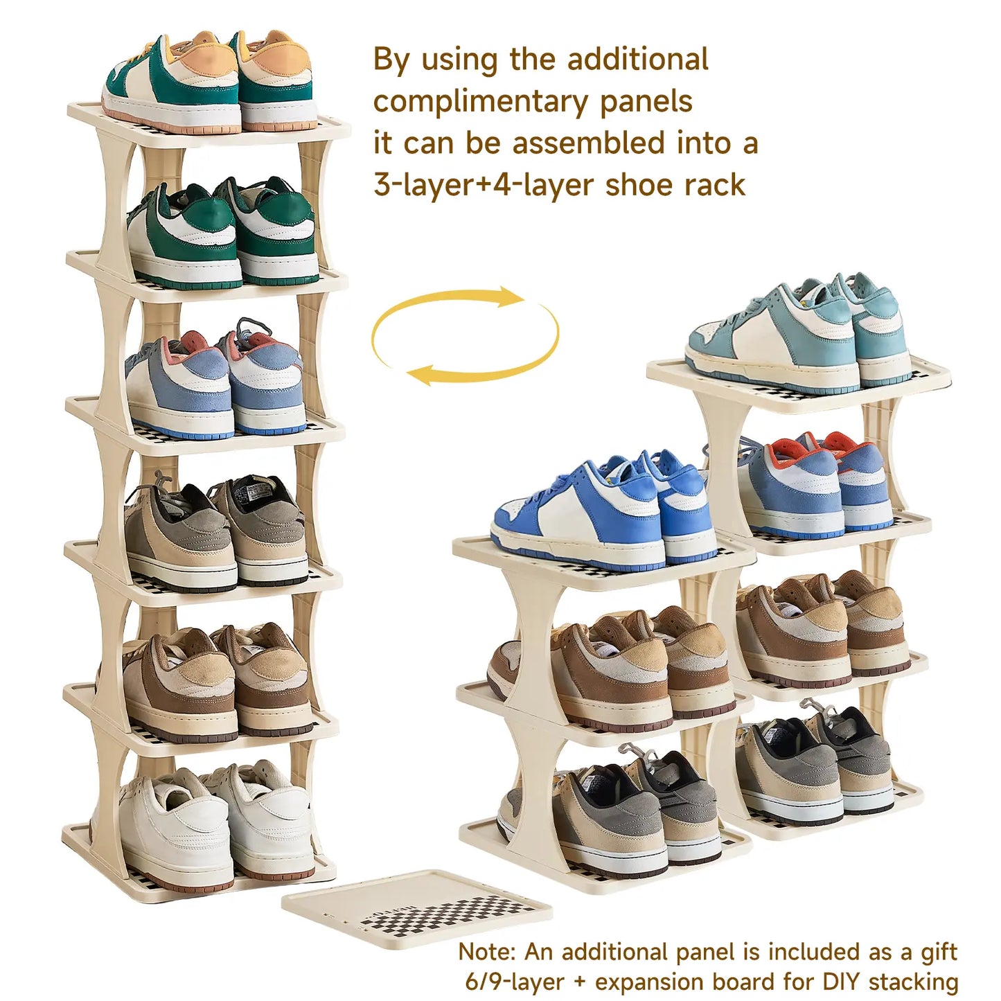 6/9-Layer Detachable Shoe Storage Rack 👟🏠