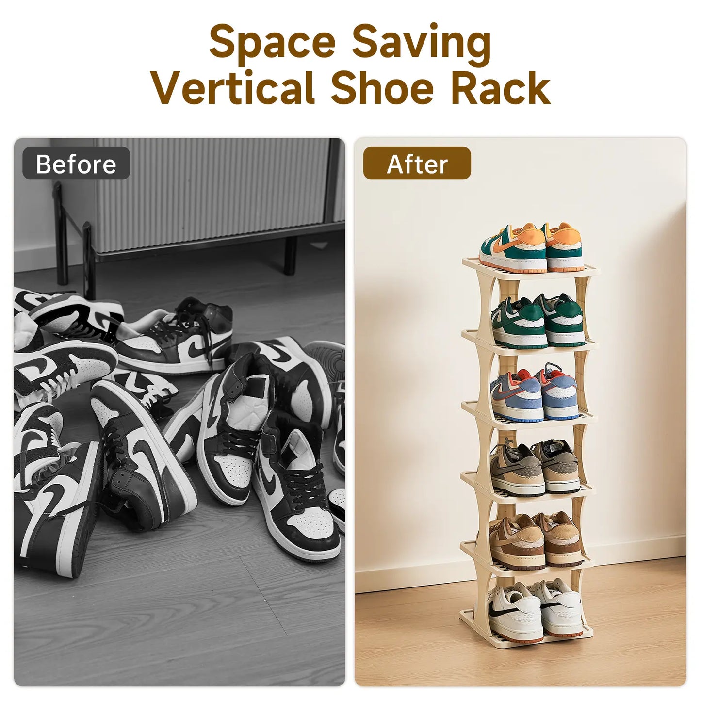 6/9-Layer Detachable Shoe Storage Rack 👟🏠